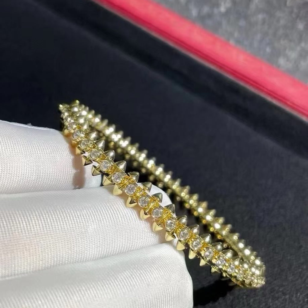 [Lumi Jewelry]CLASH  BRACELET 8MM DIAMONDS