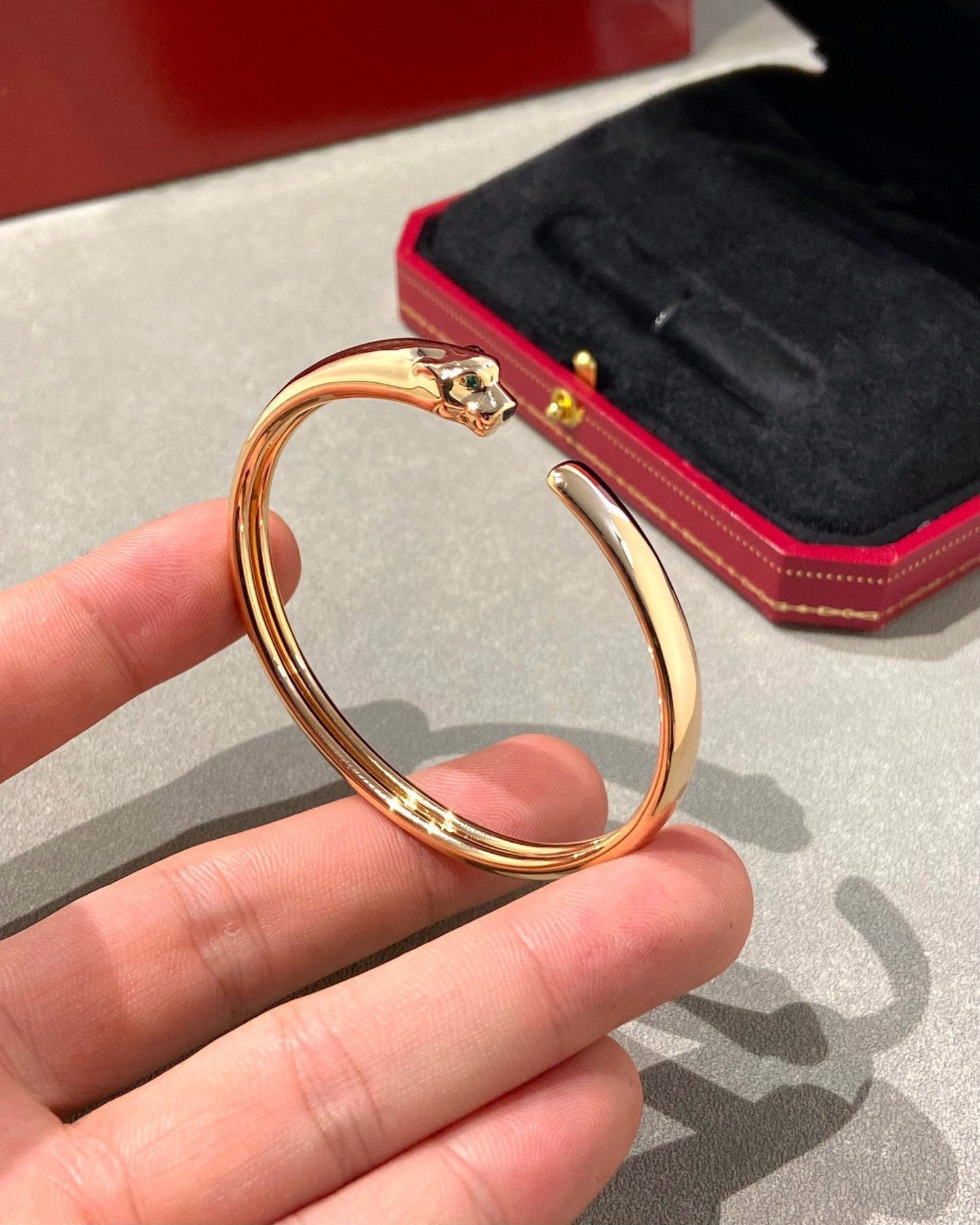 [Lumi Jewelry]PANTHERE OPEN BRACELET