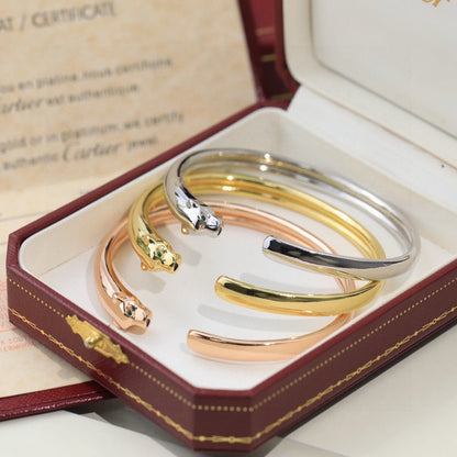 [Lumi Jewelry]PANTHERE OPEN BRACELET