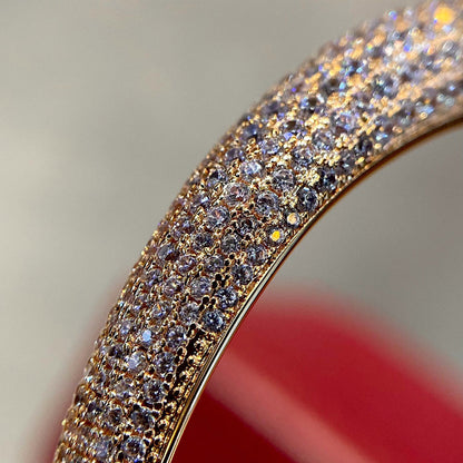 [Lumi Jewelry]PANTHERE HALF DIAMOND OPEN BRACELET