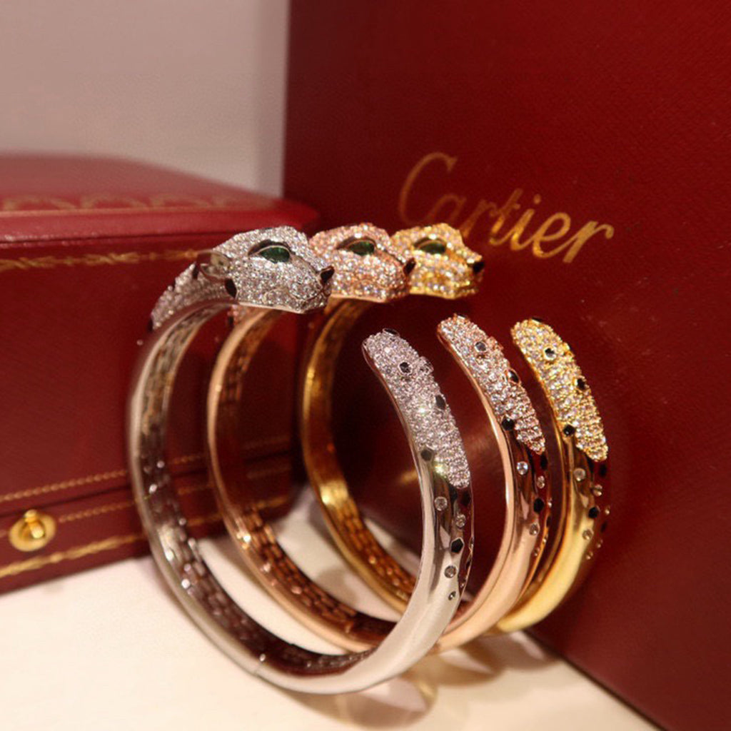[Lumi Jewelry]PANTHERE BIG BRACELET DIAMONDS