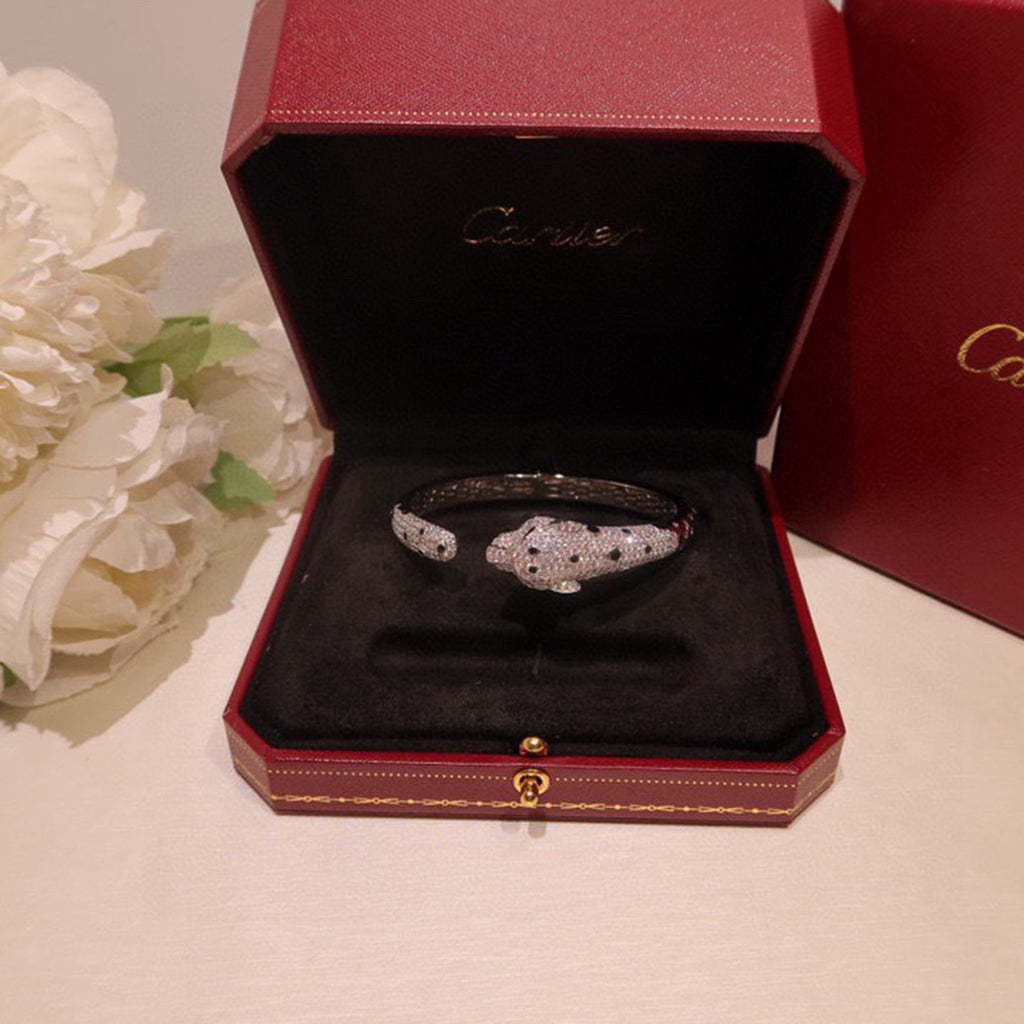 [Lumi Jewelry]PANTHERE BIG BRACELET DIAMONDS