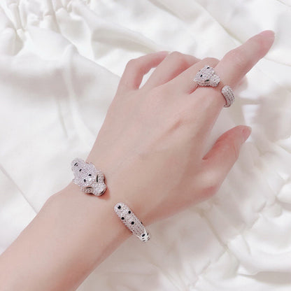 [Lumi Jewelry]PANTHERE BIG BRACELET DIAMONDS