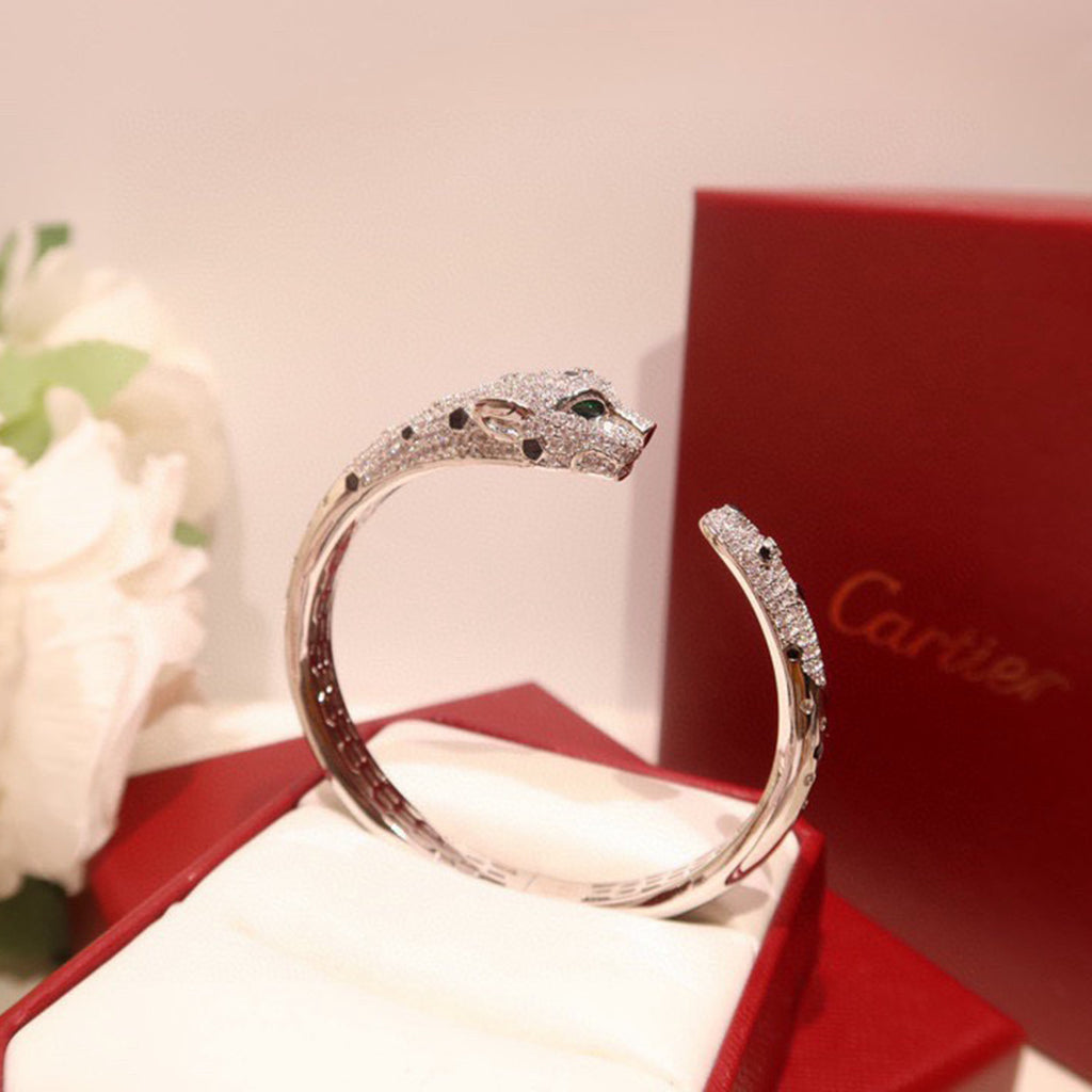 [Lumi Jewelry]PANTHERE BIG BRACELET DIAMONDS