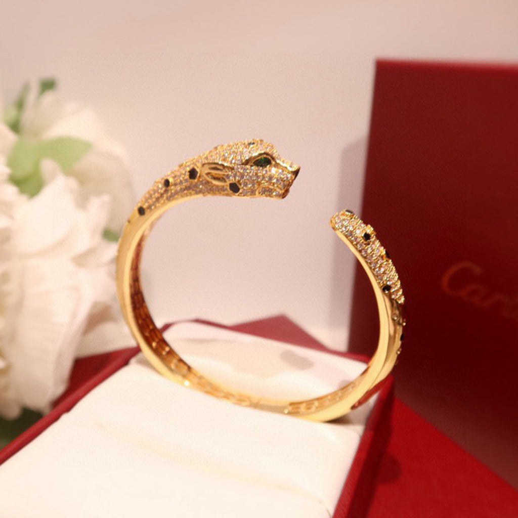 [Lumi Jewelry]PANTHERE BIG BRACELET DIAMONDS