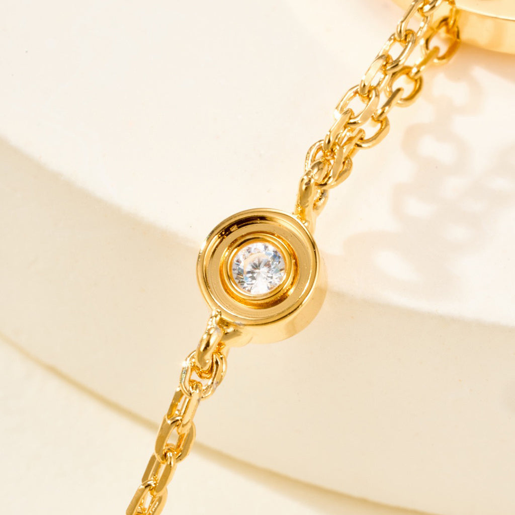 [Lumi Jewelry]LOVE BRACELET 2 DIAMOND