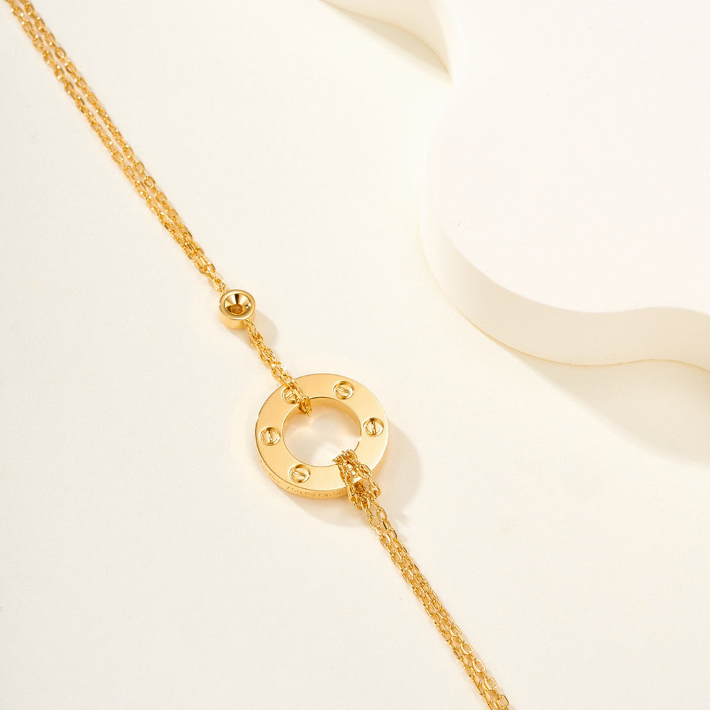 [Lumi Jewelry]LOVE BRACELET 2 DIAMOND