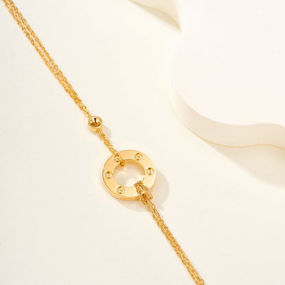 [Lumi Jewelry]LOVE BRACELET 2 DIAMOND