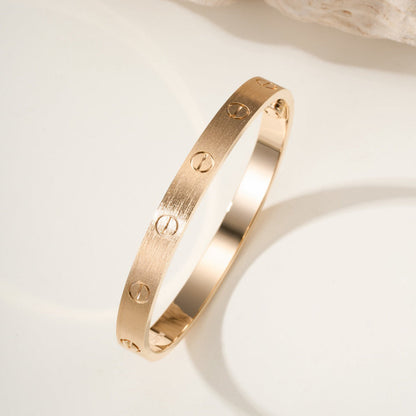 [Lumi Jewelry]LOVE BRACELET 6.1MM BRUSHED