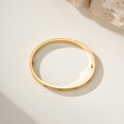 [Lumi Jewelry]LOVE BRACELET 6.1MM BRUSHED