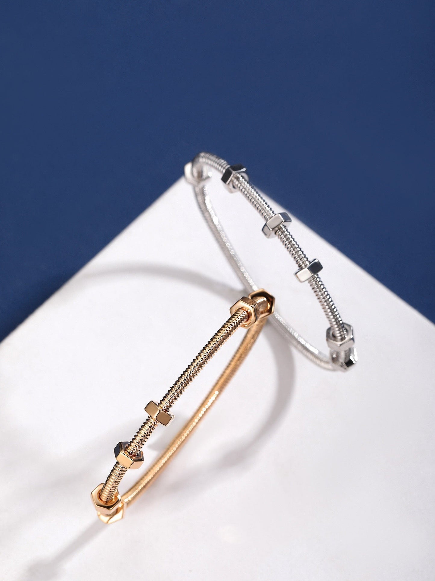 [Lumi Jewellery]CT- Ecrou Collection Nut & Screw Bracelet