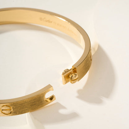 [Lumi Jewelry]LOVE BRACELET 6.1MM BRUSHED