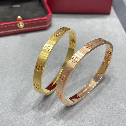 [Lumi Jewelry]LOVE BRACELET 6.1MM BRUSHED