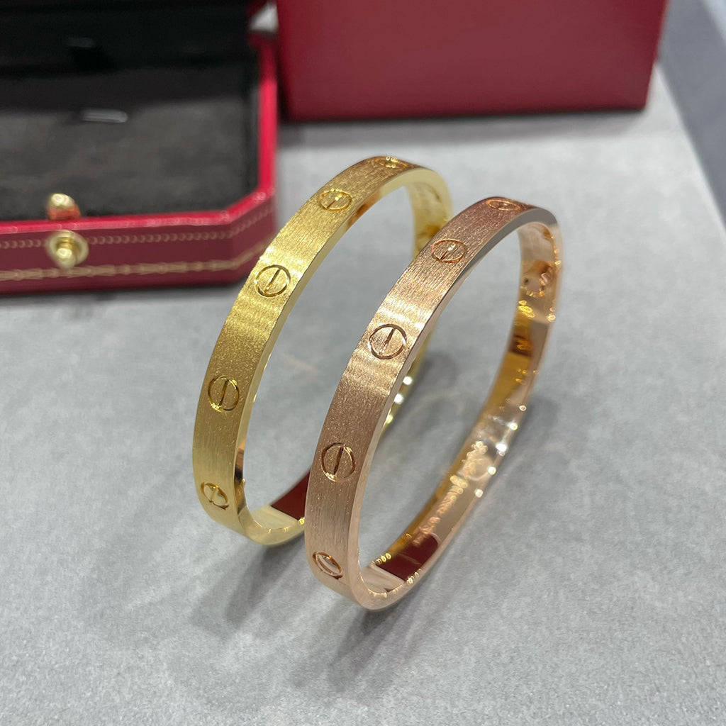 [Lumi Jewelry]LOVE BRACELET 6.1MM BRUSHED