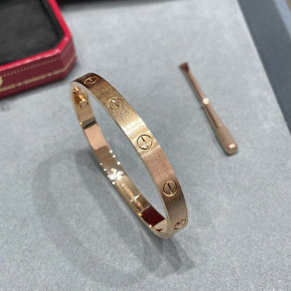 [Lumi Jewelry]LOVE BRACELET 6.1MM BRUSHED
