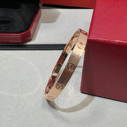 [Lumi Jewelry]LOVE BRACELET 6.1MM BRUSHED