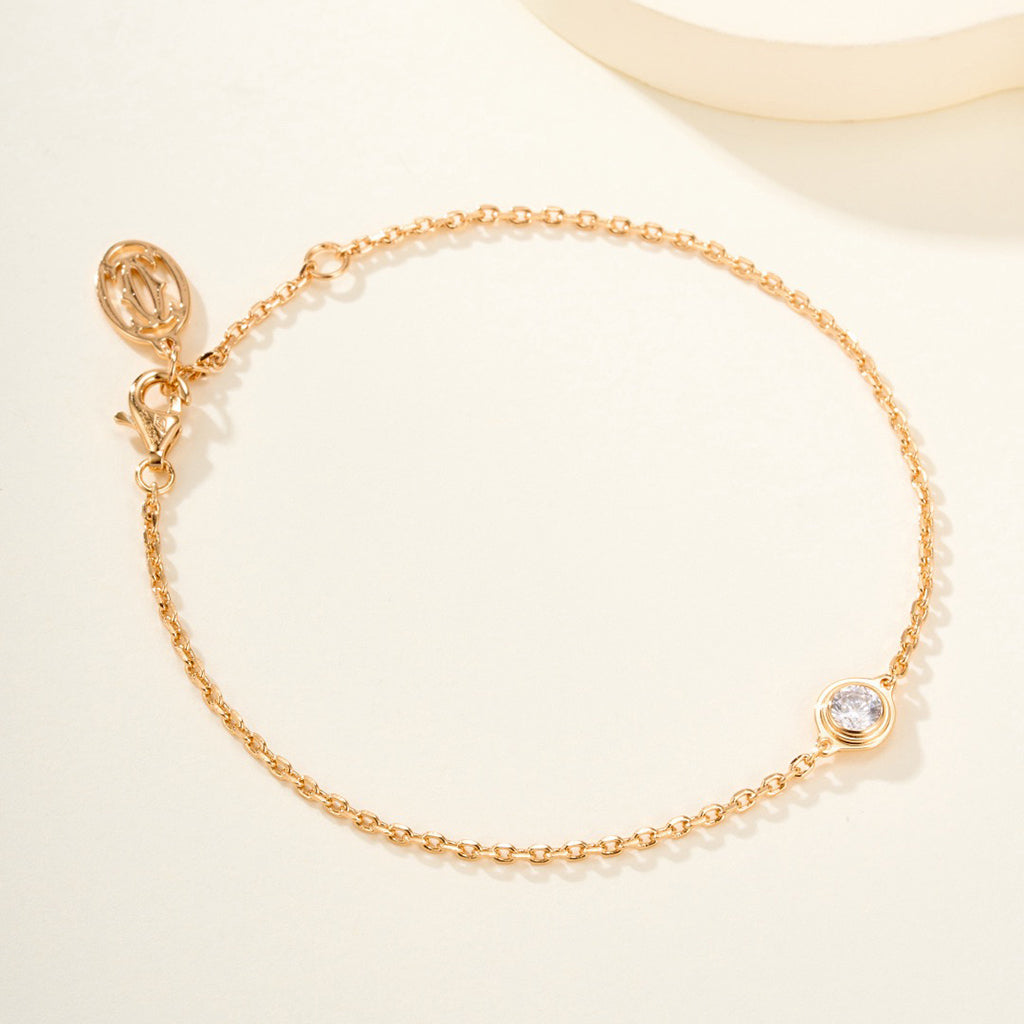 [Lumi Jewelry]DAMOUR BRACELET 1 DIAMOND