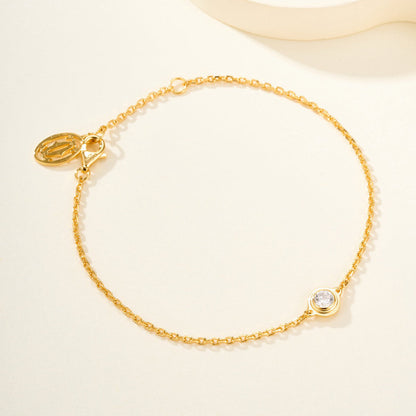 [Lumi Jewelry]DAMOUR BRACELET 1 DIAMOND