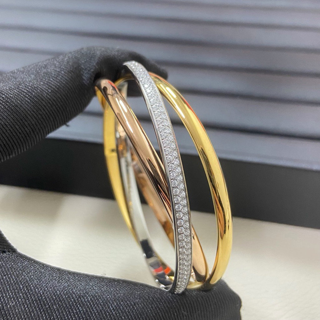 [Lumi Jewelry]TRINITY 2.8MM SMALL BRACELET