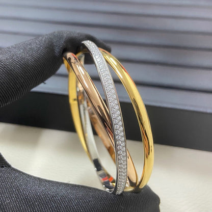 [Lumi Jewelry]TRINITY 2.8MM SMALL BRACELET