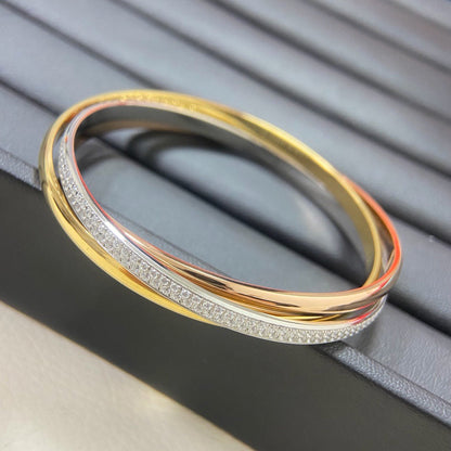[Lumi Jewelry]TRINITY 2.8MM SMALL BRACELET