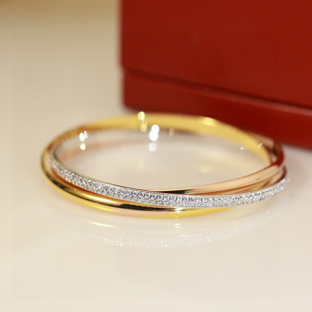 [Lumi Jewelry]TRINITY 2.8MM SMALL BRACELET