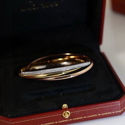 [Lumi Jewelry]TRINITY 2.8MM SMALL BRACELET