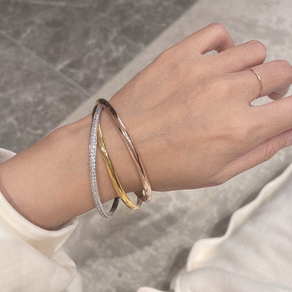 [Lumi Jewelry]TRINITY 2.8MM SMALL BRACELET