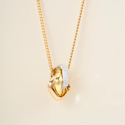 [Lumi Jewelry]TRINITY CUSHION NECKLACE COLLECTION