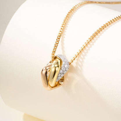 [Lumi Jewelry]TRINITY CUSHION NECKLACE COLLECTION