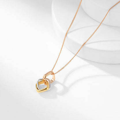 [Lumi Jewelry]TRINITY CUSHION NECKLACE COLLECTION