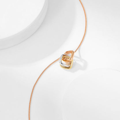 [Lumi Jewelry]TRINITY CUSHION NECKLACE COLLECTION