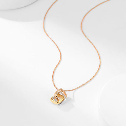 [Lumi Jewelry]TRINITY CUSHION NECKLACE COLLECTION