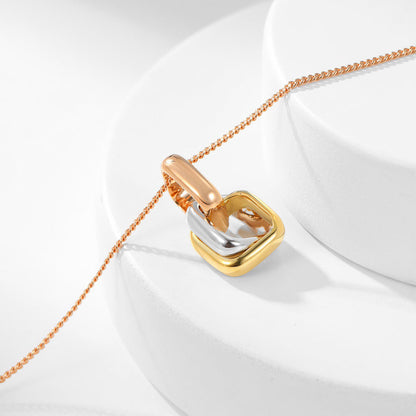 [Lumi Jewelry]TRINITY CUSHION NECKLACE COLLECTION