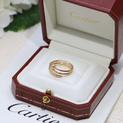 [Lumi Jewelry]JUSTE RING 4.8MM HALF DIAMOND