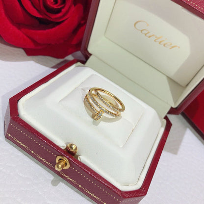 [Lumi Jewelry]JUSTE RING 4.8MM FULL DIAMOND