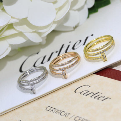 [Lumi Jewelry]JUSTE RING 4.8MM FULL DIAMOND