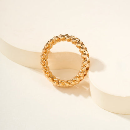 [Lumi Jewelry]CLASH 6.4MM SMALL RING