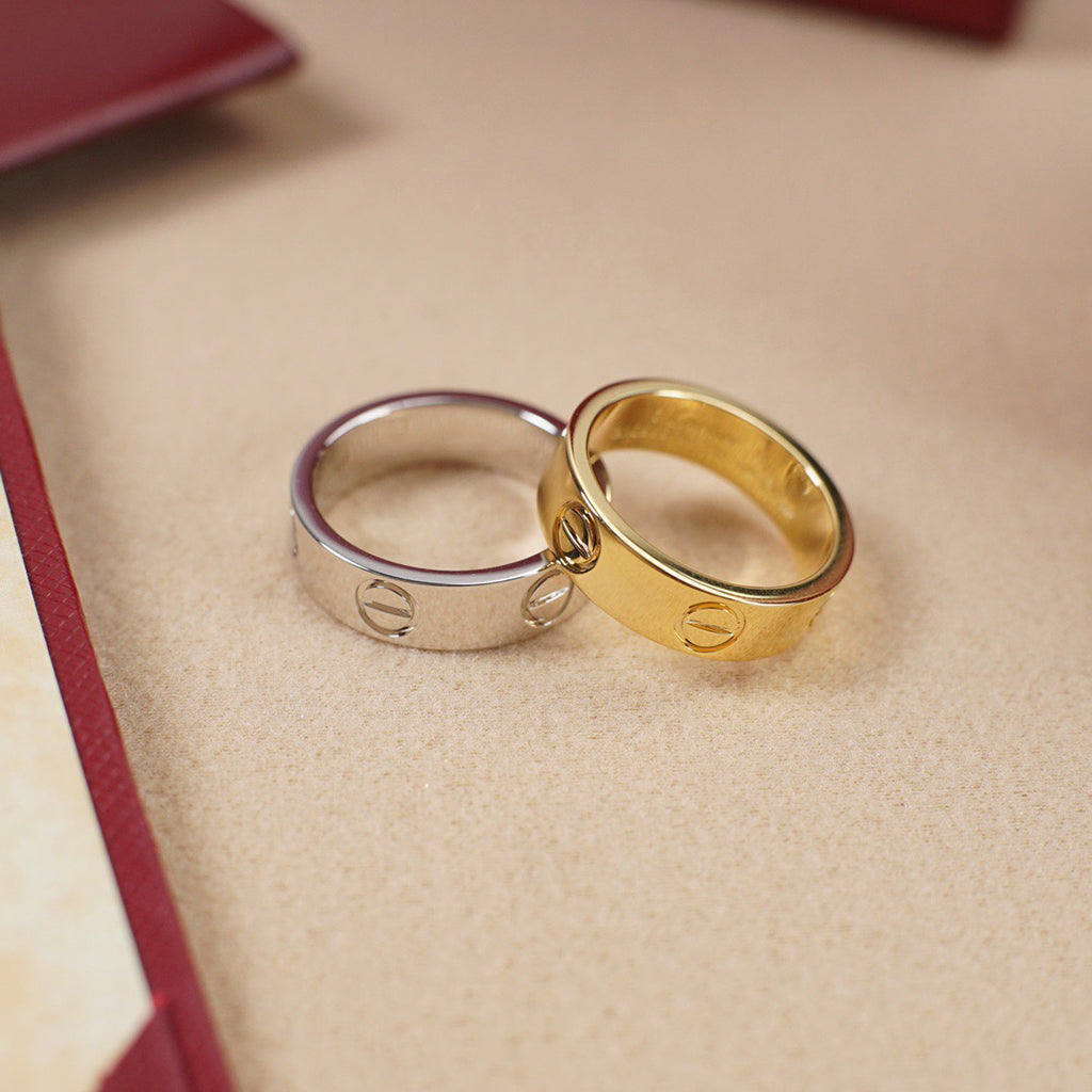 [Lumi Jewelry]LOVE RING 5.5MM NO DIAMOND