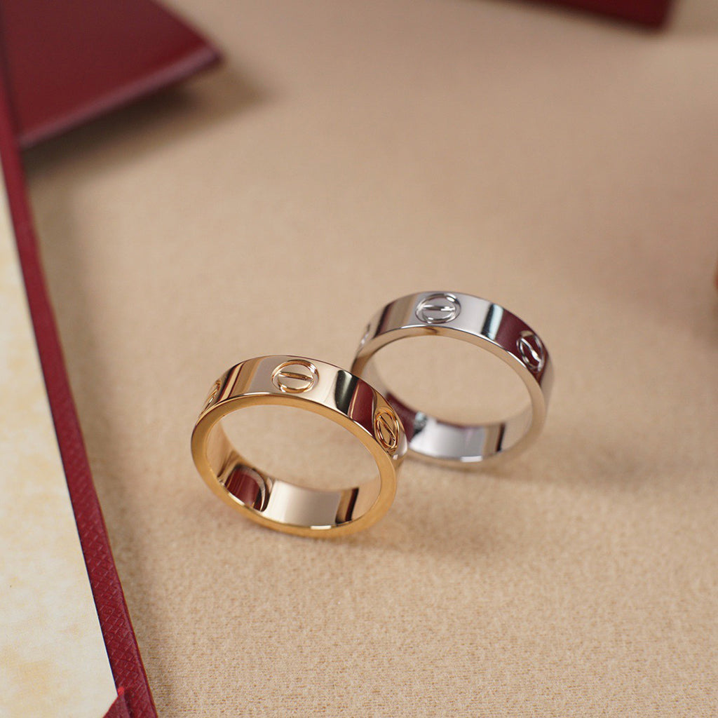 [Lumi Jewelry]LOVE RING 5.5MM NO DIAMOND