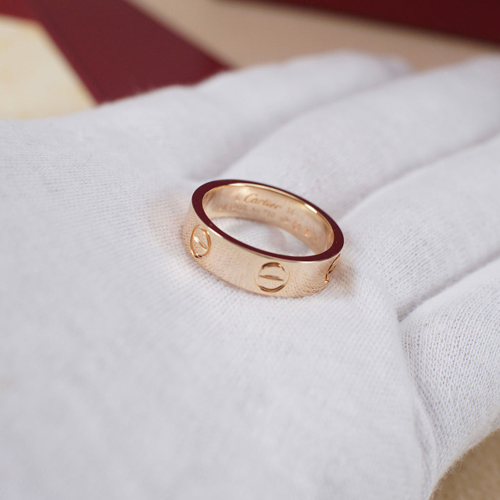 [Lumi Jewelry]LOVE RING 5.5MM NO DIAMOND