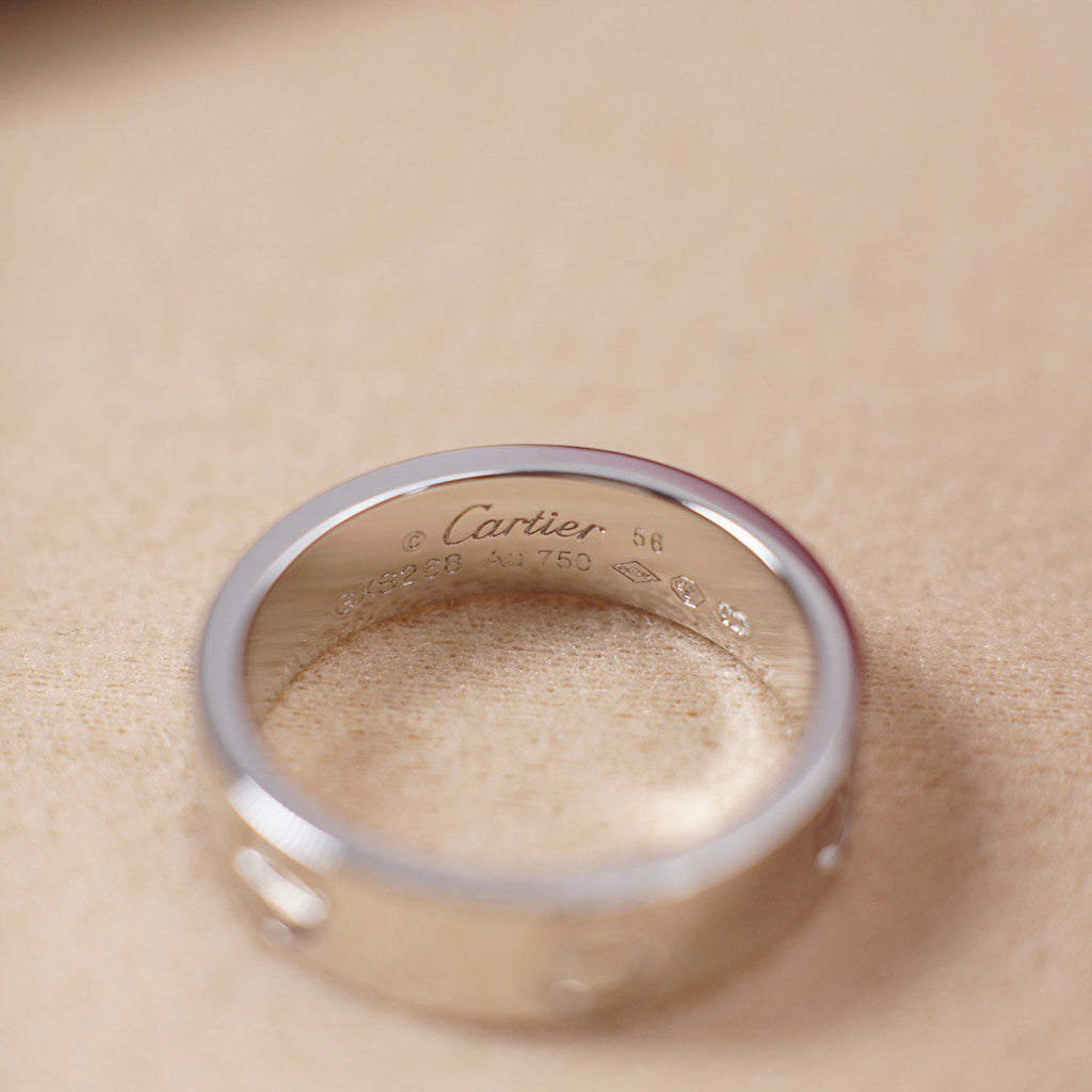 [Lumi Jewelry]LOVE RING 5.5MM NO DIAMOND