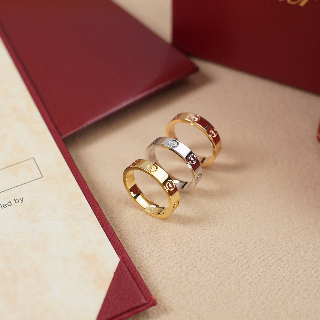 [Lumi Jewelry]LOVE RING 3.6 MM NO DIAMOND
