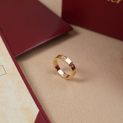 [Lumi Jewelry]LOVE RING 3.6 MM NO DIAMOND