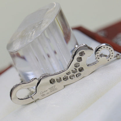 [Lumi Jewelry]PANTHERE PAVED DIAMOND NECKLACE