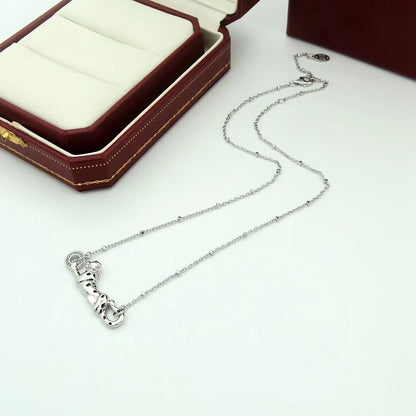 [Lumi Jewelry]PANTHERE FULL DIAMOND NECKLACE