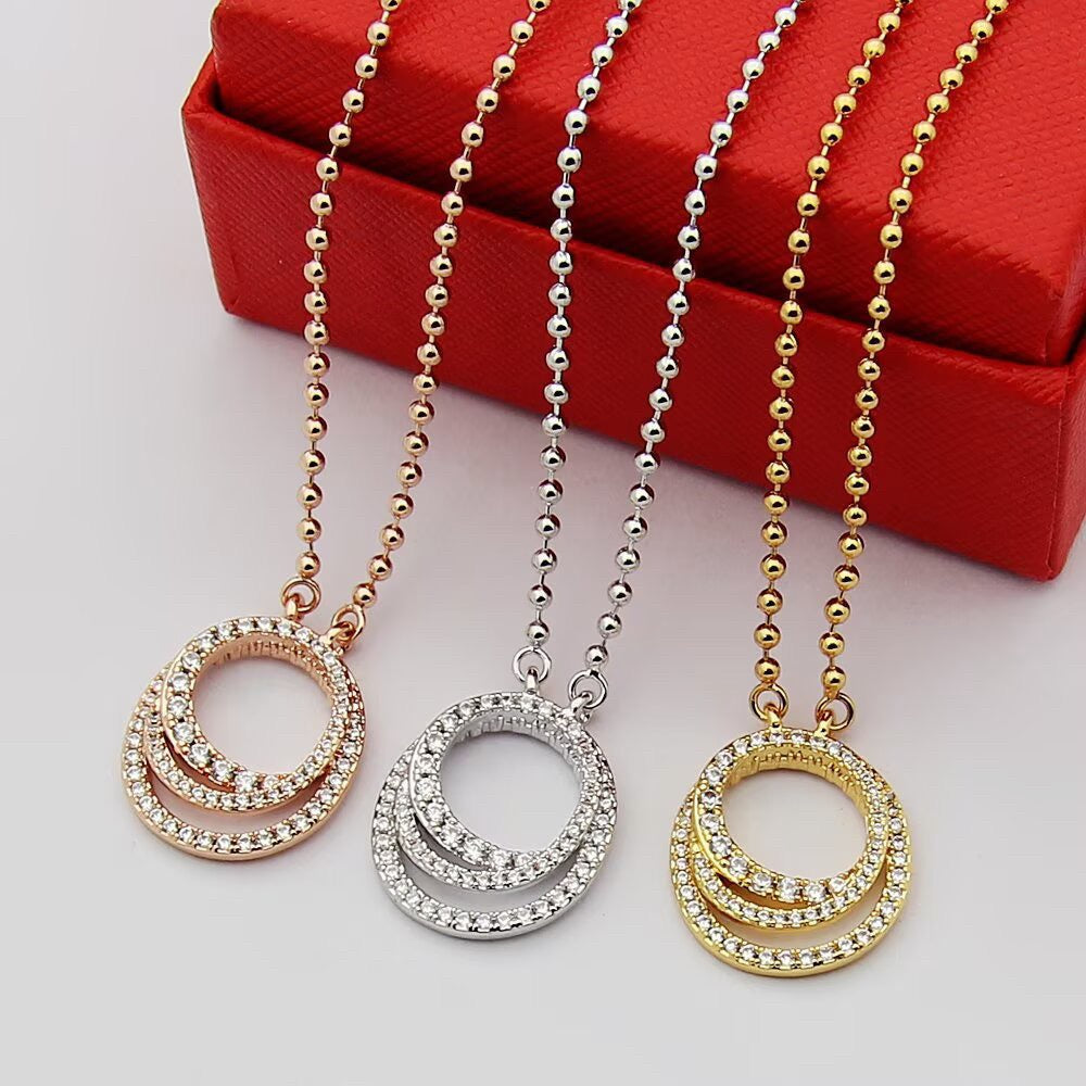 [Lumi Jewelry]ETINCELLE  FULL DIAMOND NECKLACE
