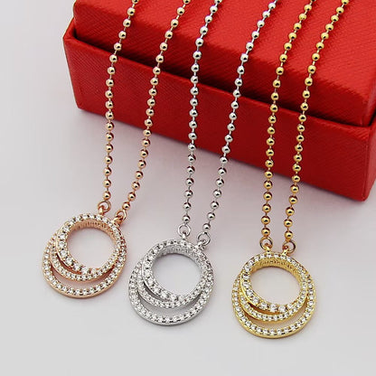 [Lumi Jewelry]ETINCELLE  FULL DIAMOND NECKLACE