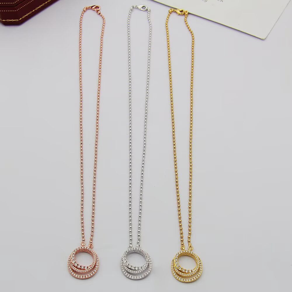 [Lumi Jewelry]ETINCELLE  FULL DIAMOND NECKLACE