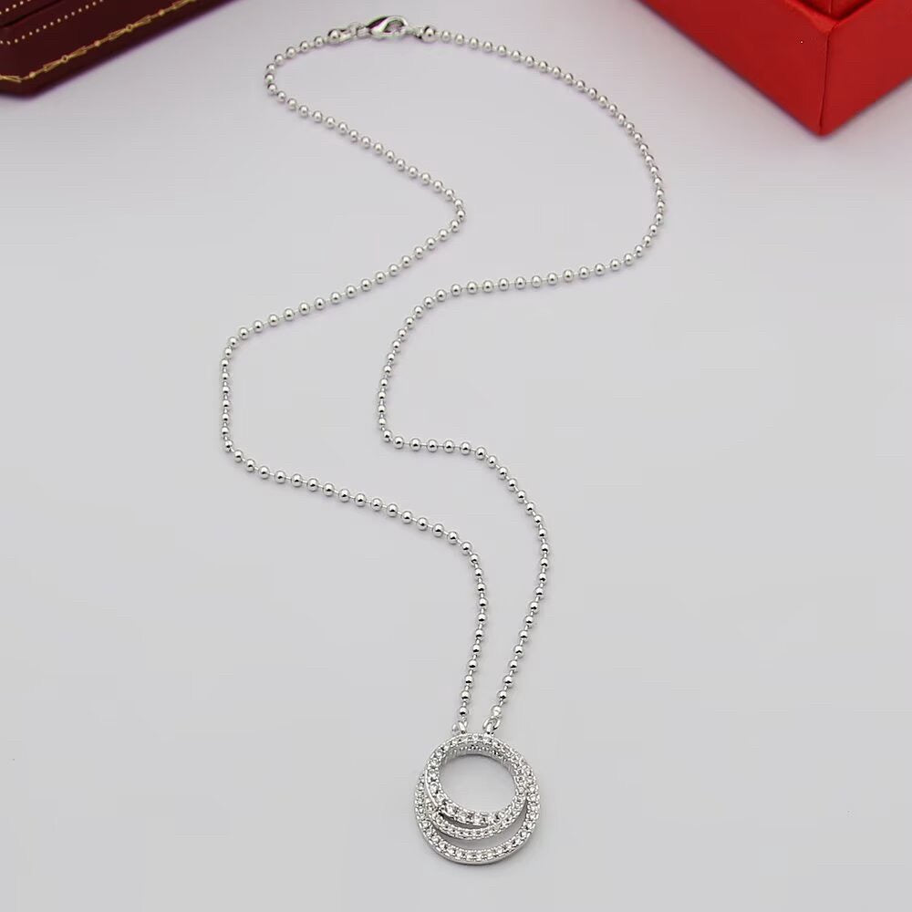 [Lumi Jewelry]ETINCELLE  FULL DIAMOND NECKLACE